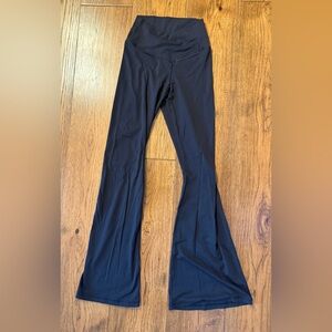 Aerie Offline Crossover Black Flared Leggings